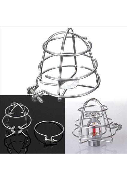 3x Fire Sprinkler Headguard Fire Sprinkler Kafa Koruma Çerçevesi Gömme Ağır Hizmet Krom Kaplama Sprinkler Başlık (Yurt Dışından) fırsatları