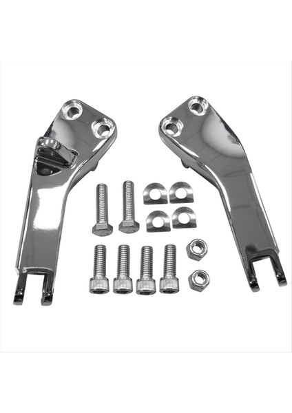 Harley Dyna Super &amp Wide Gde Için Chrome Yolcu Ayağı Peg Montaj Braketi 06-17 (Yurt Dışından) fiyatları