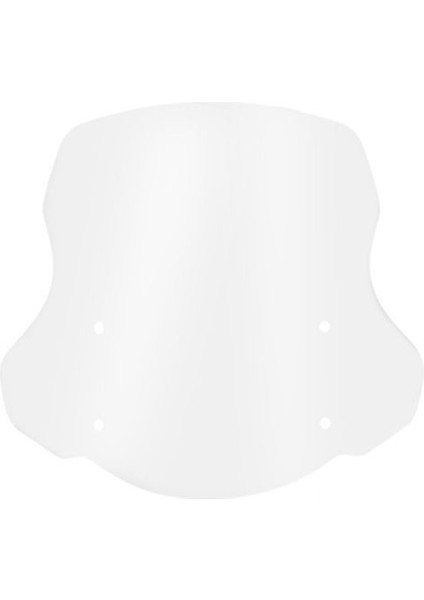 Motosiklet Atv Ekranı Şeffaf Için Evrensel Ayarlanabir Ön Cam Hava Akışı Deflektörü Flyscreen Ön Cam (Yurt Dışından)