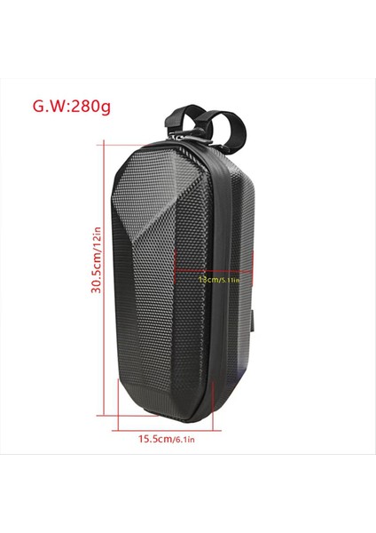 Evrensel 4l Tamamen Su Geçirmez Ön Torba Elektrik Scooter Denge Araba Bisiklet Sert Kabuk Kapasite Eva Su Geçirmez Çanta (Yurt Dışından) indirimleri