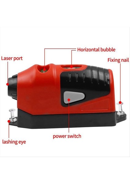 Mini Dikey Ruh Seviyesi Aracı Lazer Seviyesi Lazer Kılavuzlu Seviye Hat Ölçüm Göstergesi Aracı C Için (Yurt Dışından) indirimleri