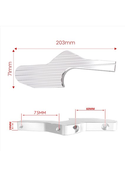 Scooter Ayağı Durar Yolcu Ayağı Pegs Uzatma Genişletilmiş Ayaklar Vespa Gt Gts Gtv 60 125 150 200 250 300 300IE (Yurt Dışından) fırsatları