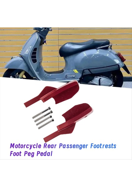 Motosiklet Arka Yolcu Ayak Çekimleri Uzatma Bi Vespa GTS300 GTS250 GT60 Gts Gtv 125 200 250 300 (Yurt Dışından) fiyatları