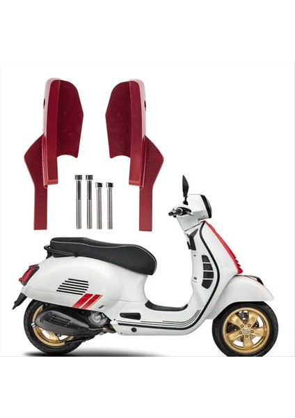 Motosiklet Arka Yolcu Ayak Çekimleri Uzatma Bi Vespa GTS300 GTS250 GT60 Gts Gtv 125 200 250 300 (Yurt Dışından) modelleri