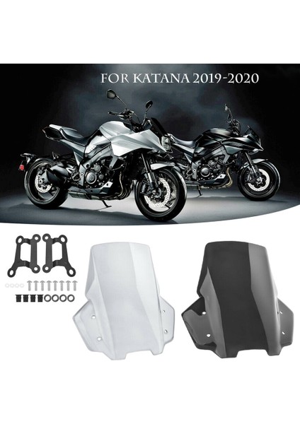 Suzuki Katana Için 1000 Gsx-S Gsxs 1000S Motosiklet Ön Cam Sönmesi Siyah (Yurt Dışından) fiyatları