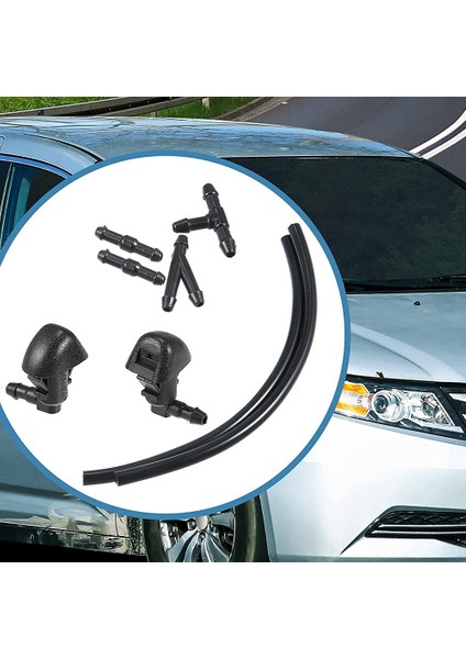 1 Set Ön Cam Yıkayıcı Nozulları Kiti 76810-TK8-A01 Yıkayıcı Jet ve Honda Odyssey Için Konektörlü Sıvı Hortumu 2011-2017 (Yurt Dışından) fiyatları