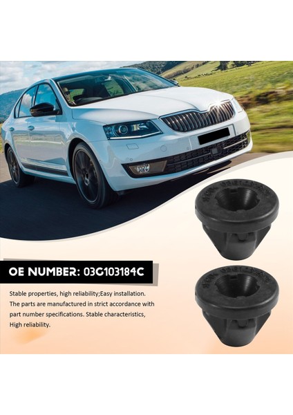 6pcs Araba Motor Kapağı Grommet 03G103184 03G103184C 3G103184 Audi Skoda Için Motor Algılama Koltuğu (Yurt Dışından) indirimleri