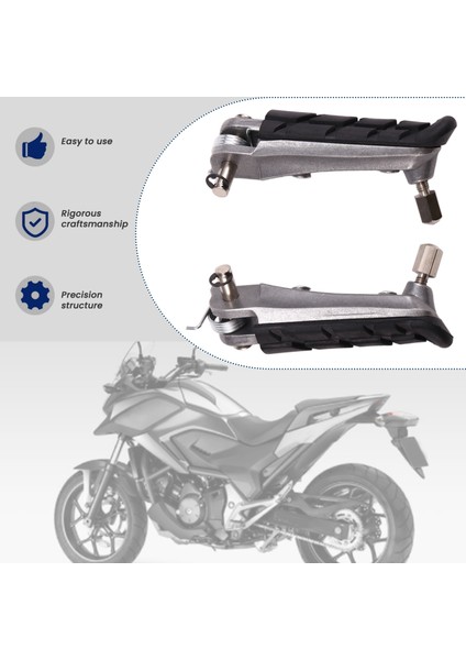 Motosiklet Ön Ayak Dönemi Pedal Ayak Pegs Ayak Pegs Pedals Honda CB250 CBR600F CB600F Hornet 600 NC700 (Yurt Dışından) indirimleri