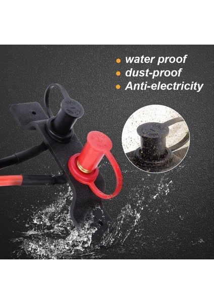 Pil Jumper Terminal Şarj Aracı Kiti Pil Base Uzatma Kablosu Set Off-Road Aracı Rv Yat (Yurt Dışından) fırsatları