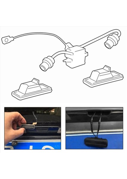 Chevrolet Orlando Cruze Için Otomatik 5 Çift Çift Arka Plaka Işığı ve Gaga Salındırma Anahtarı 2011-2014 95961097 95107229 (Yurt Dışından) fiyatları
