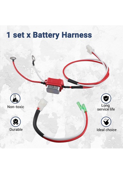 Dayanıklı 12V 15AMP Pil Kablo Dışı 4716-4701 4749A5531 Coleman Pop-Up Camper (Yurt Dışından) fırsatları