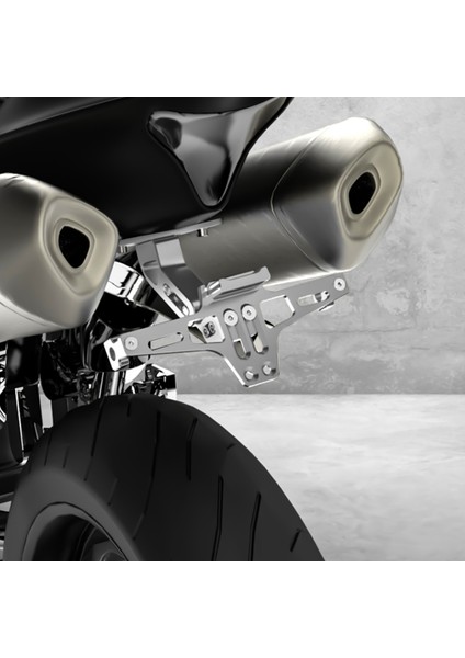 Evrensel Alüminyum Alaşım Motosiklet Ayarlanabir LED Plaka Tutucu Motor Braket Plaka Desteği (Yurt Dışından) modelleri