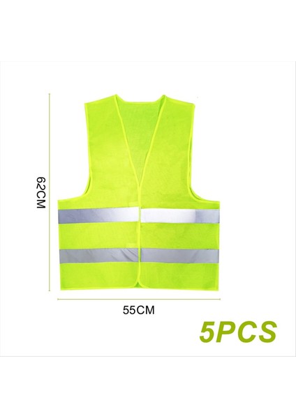 Yansıtıcı Güvenk Yeleği Uyarı Yelekleri Araba Güvenk Yeleği Floresan Yeşil Görünürlük Motosiklet Arabası Sürücüleri (Yurt Dışından) indirimleri