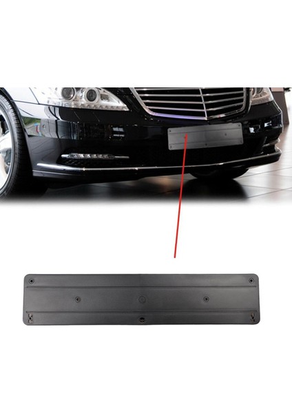 Araba Ön Tampon Plaka Plakası Braket Destek Montajı 2218850781 Mercedes Benz S-Serisi W221 S300 S350 S400 S500 S600 (Yurt Dışından) indirimleri