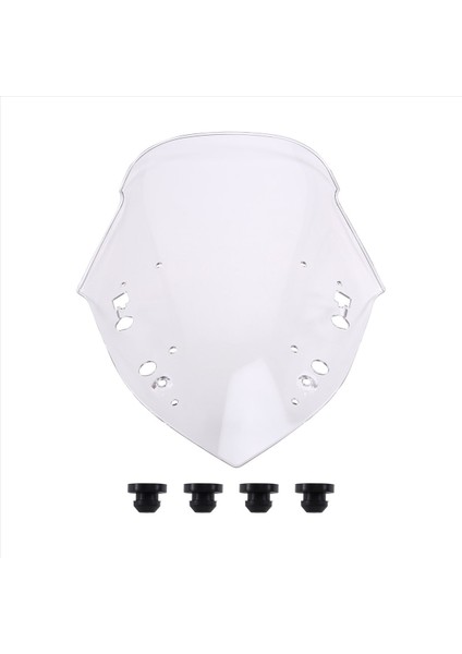 Motosiklet Ön Cam Kalkanı Sefler Koruma Koruma Yamaha Için Cam Koruyucusu X-Max 300 2017-2022 Şeffaf (Yurt Dışından) modelleri