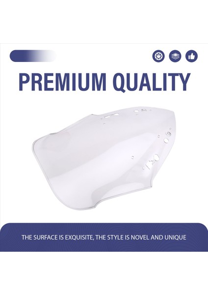 Motosiklet Ön Cam Kalkanı Sefler Koruma Koruma Yamaha Için Cam Koruyucusu X-Max 300 2017-2022 Şeffaf (Yurt Dışından) fırsatları