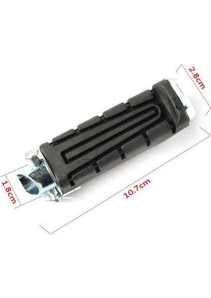 Moto Siyah Arka Ayak Çekimi Ayağı Pegal Pedallar Sol ve Sağ Motosiklet Kauçuk Ayak Eğimleri Yamaha Ybr 125 Xtz 125 (Yurt Dışından) indirimleri