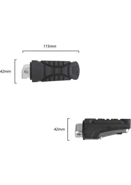 Bmw R1250GS Lc Adv R1250GS Için Arka Yolcu Ayak Dönemi Ayağı Peg F750GS Footpeg Braket Kauçuk Kapak Motosiklet Aksesuar (Yurt Dışından) fiyatları