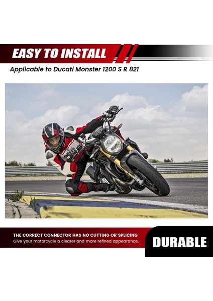 Motosiklet Ayarlanabir Diş Vites Kolu Ducati Canavarı Için 1200 S R 821 Vites Değiştirici Pedal Ayak Mandalları Cnc Alüminyum Siyah ve Gümüş (Yurt Dışından) fiyatları