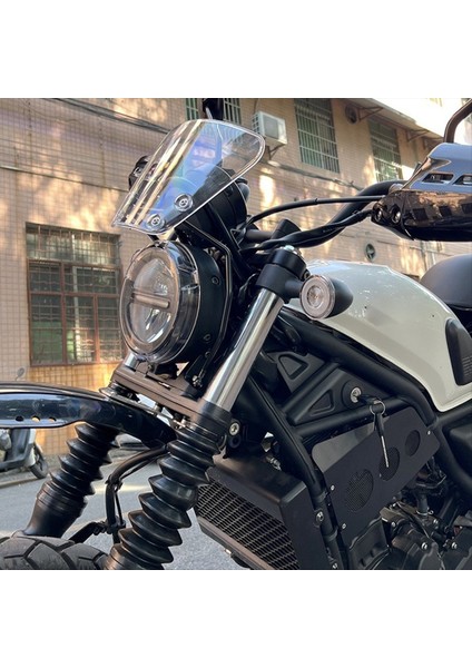 Motosiklet Ön Cam Ön Cam Turu Honda CL250 CL300 CL300 CL500 2023 2024 Scrambler CL250 cl 500 Şeffaf (Yurt Dışından) fırsatları