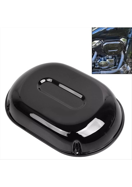 Honda Shadow Spirit VT750DC 2001-2007 Vıvıvıd Siyah Için Hava Filtre Kapak Korustanı (Yurt Dışından) indirimleri