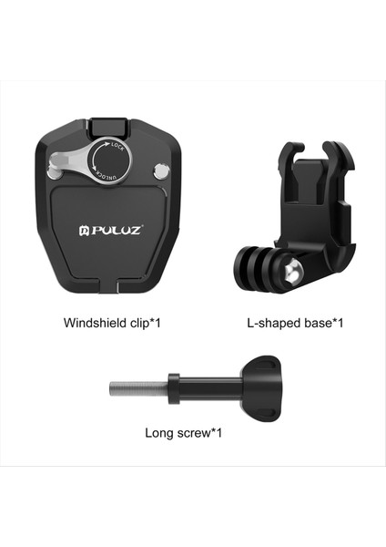 GOPRO/DJI/INSTA360 Spor Kamerası Için Puluz Motosiklet Ön Cam Braket Kp (Yurt Dışından) indirimleri