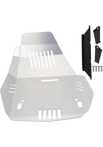 Benel Jinpeng TRK502 TRK520X 2018 Için Motosiklet Motor Muhafızı Alt Muhafız Kurulu- Şasi Koruma Gümüş (Yurt Dışından)