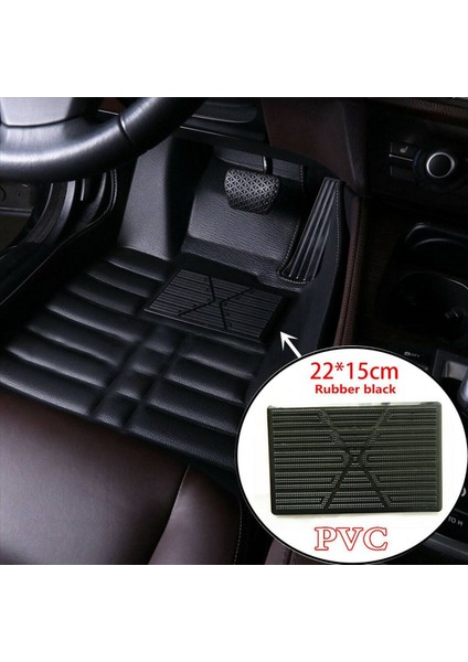 2x Evrensel Araç Zemin Mat Pad Topuk Ayak Ayak Halı Pedalı Yama Kapağı Kıçlı Kaçış Pedal Mat - 25X16CM (Yurt Dışından) modelleri