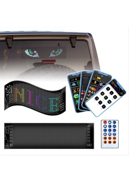 2pcs Ön Cam Şeytanın Gözleri Blueing Yanıp Sönen LED Gözler Ön Cam Kamyon Pencere LED Ekran Araba Için (Yurt Dışından) fiyatları