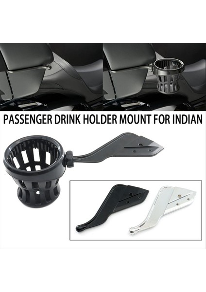 Motosiklet Yolcu Içecek Kupası Tutucu Mount Hint Pursuit Roadmaster Dark Horse Pursuit Roadmaster Mited Siyah (Yurt Dışından) fırsatları