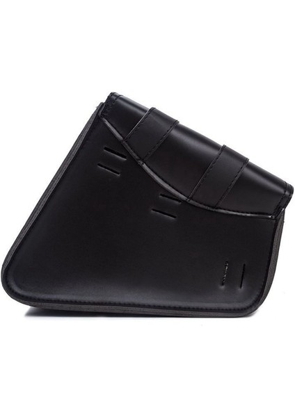 Harley Motosiklet Dönüşümleri Için Motosiklet Yan Kılıflar Yan Çantalar Araç Seti Üçlü Köşe Yan Çanta Su Geçirmez Kahverengi (Yurt Dışından) modelleri