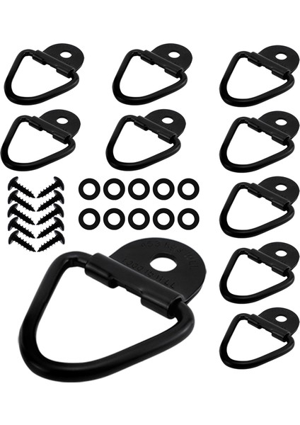 Kargo Tiedown Ankrajları V-Ring 2inç Çapı Çek V-Ring Cıvatası Kamyonlarda Kargo Için Kamyon Pikapları Tiedown Anchor (Yurt Dışından)