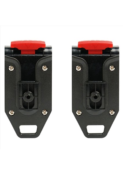 2x Bant Ölçütü Bant Otomatik Toka Ölçüsü Kalınlaştırılmış Kayış Klipsi Sabit Plastik Taşınabilir Alet Tutucu Klips (Yurt Dışından)