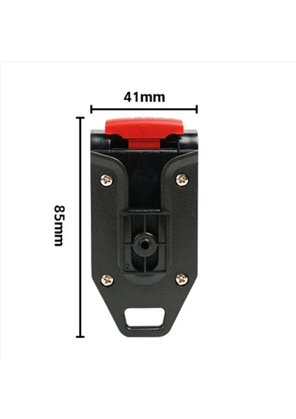 2x Bant Ölçütü Bant Otomatik Toka Ölçüsü Kalınlaştırılmış Kayış Klipsi Sabit Plastik Taşınabilir Alet Tutucu Klips (Yurt Dışından) fırsatları