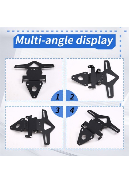 Motosiklet Plaka Tutucu Tail Tidy Çamurluk Pul Dövmesi Daytona 660 DAYTONA660 2024 2025 Motosiklet Parçaları (Yurt Dışından) indirimleri