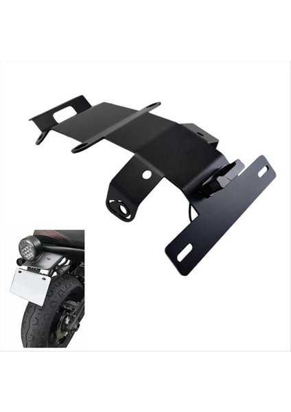 Yamaha XSR700 Xsr 700 2015-2020 Motosiklet Kuyruğu Düzen Çamurluk Eminator Plaka Tutucu Braketi LED Işık (Yurt Dışından) fiyatları