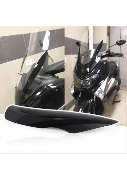 Yamaha NMAX155 NMAX125 Nmax 125 Nmax 155 2016-2018 Ön Cam Kapağı Için Motosiklet Ön Cam Ön Cam Deflektörü (Yurt Dışından) fırsatları