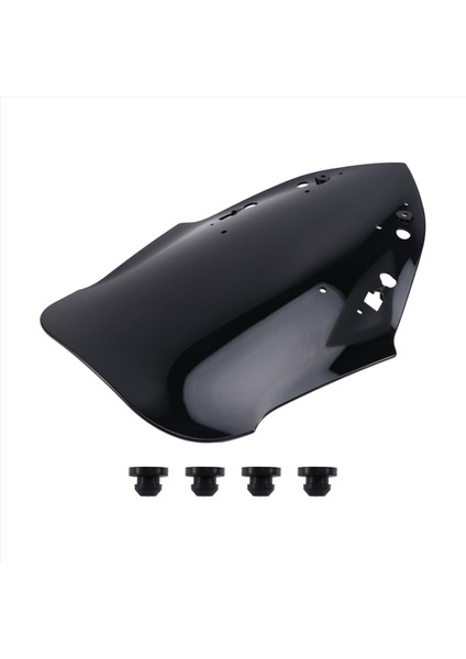 Motosiklet Ön Cam Kalkanı Koruyucu Koruma Koruma Yamaha Için Cam Koruyucusu X-Max 300 2017-2022 Siyah (Yurt Dışından)