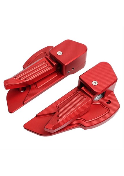 Motosiklet Otomatik Uzatma ve Kat Arka Ayak Pedalı Vespa PRIMAVERA150 Sprint Için Katlanabir 150 Kırmızı (Yurt Dışından)