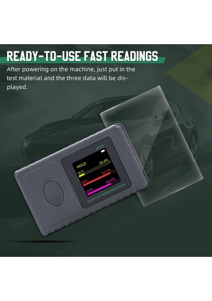 DY32A Güneş Film Şanzıman Ölçer Taşınabilir Pencere Tonu Ölçer Görünür Işık Geçfimi Uv Ir Ir Reckıng Test Cihazı (Yurt Dışından) indirimleri
