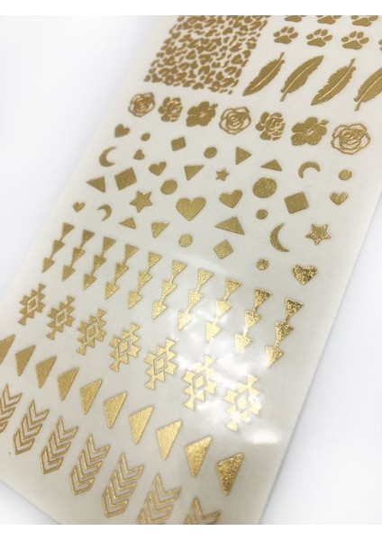 Artikel Karışık Yaldız Tırnak Dövmesi, Tırnak Tattoo, Nail Art, Tırnak Sticker fiyatları