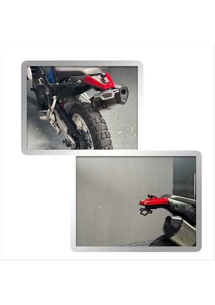 Motosiklet Plaka Braketi Temiz Çamurlu Çamurluk Eminator Apria Tuareg 660 2021-2024 (Yurt Dışından) fırsatları