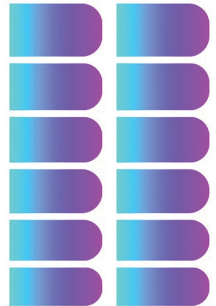 Mavi Ombre Tırnak Dövmesi fırsatları