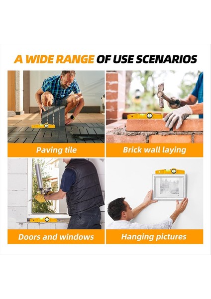 10 Inç Diecast Manyetik Seviye Manyetik Profesyonel Iskele Ruh Seviyesi (Yurt Dışından) indirimleri