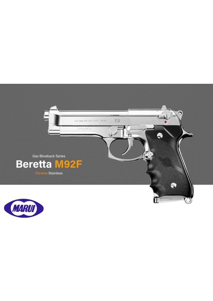 Airsoft Tabanca Tokyo Marui M92F Chrome Staınless
