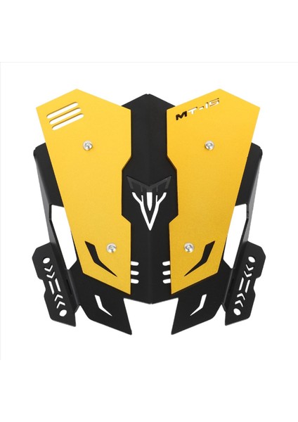 Yamaha MT15 mt 15 2018-2020 Motosiklet Ön Cam Cam Kiti Deflektör Aksesuarları Altın (Yurt Dışından)