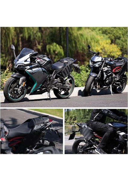Motosiklet Arka Koltuk Yan Çanta Evrensel Motor Aksesuarları Arka Koltuk Çantası Kuyruk Yan Paket Takma Ped Rafı (Yurt Dışından) fiyatları