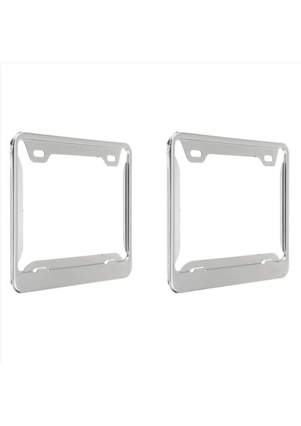 Ispanya Moto Universal Için 2x Motosiklet Plaka Çerçeve Numarası Kapak Koruması (Yurt Dışından)