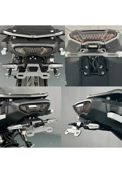 Yamaha MT09 Tracer 900/9/GT 7gt 700/GT Fj-09 Kuyruklu Düzen Çamurluk Eminator Için Motosiklet Plaka Tutucu (Yurt Dışından) fiyatları