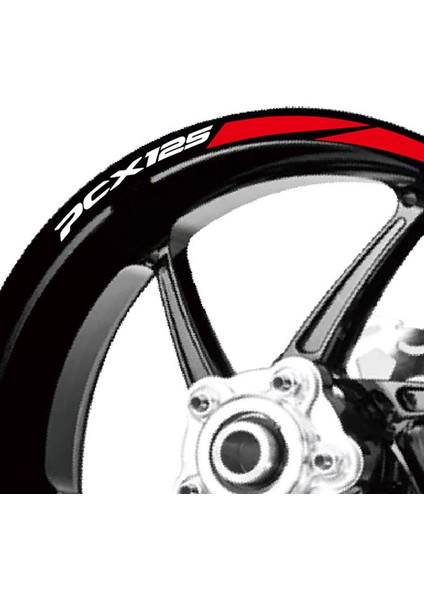 Honda Pcx 125 PCX125 2018 2019 Için Yeni Lastik Modifikasyon Motosiklet Jant Çıkartmaları Yansıtıcı Çıkartmalar (Yurt Dışından) indirimleri